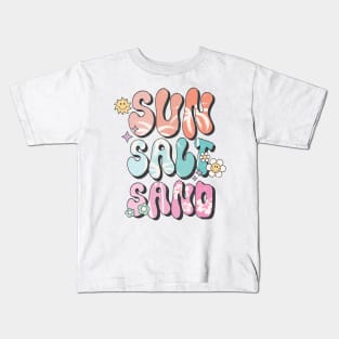 "Sun Salt Sand" Beach Life Kids T-Shirt